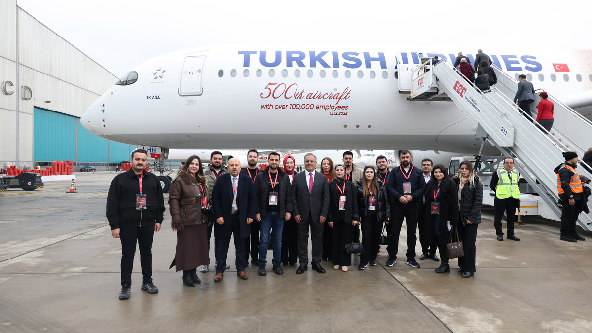 Turkish Airlines Unveils 500th Aircraft with Special ‘TK Family’ Livery Celebrating Employees